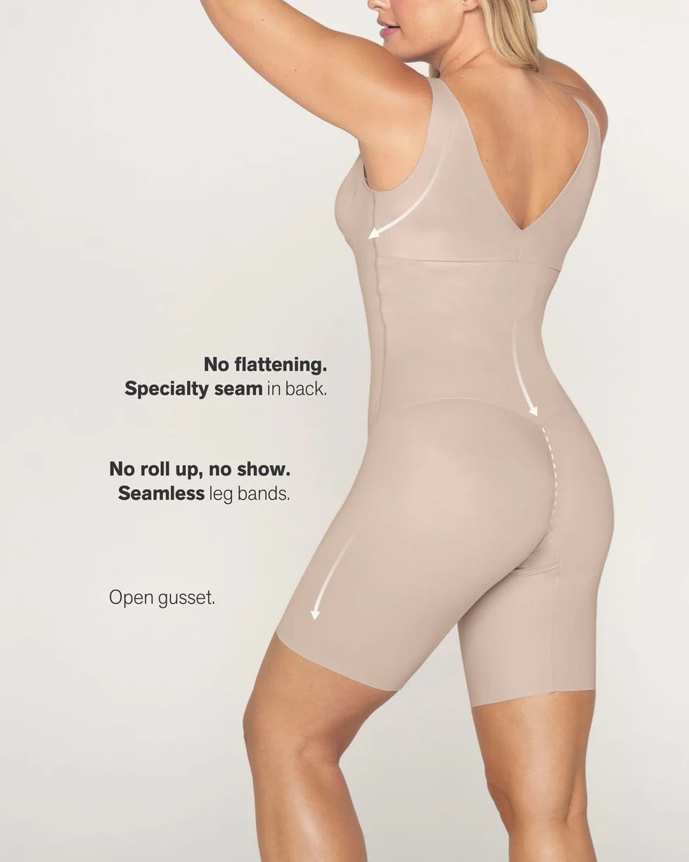 Undetectable Step-in Mid-thigh Body Shaper