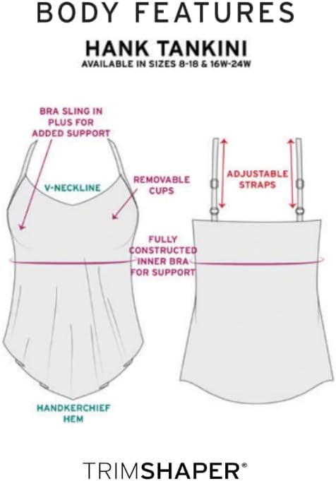 Hank " OCEANA OMBRE" Tankini