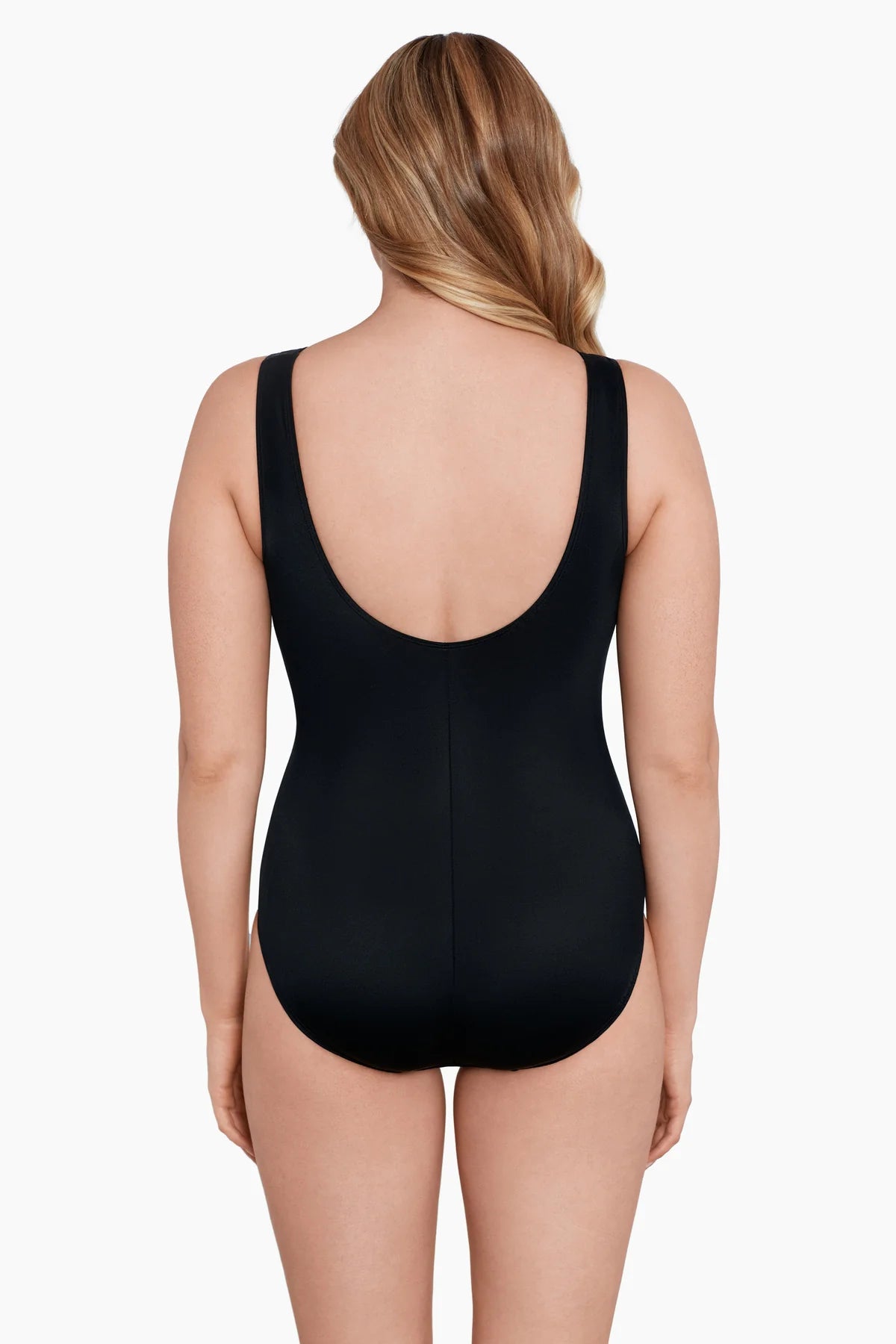 Bengal Piped Side Shirred Surplice Swimsuit