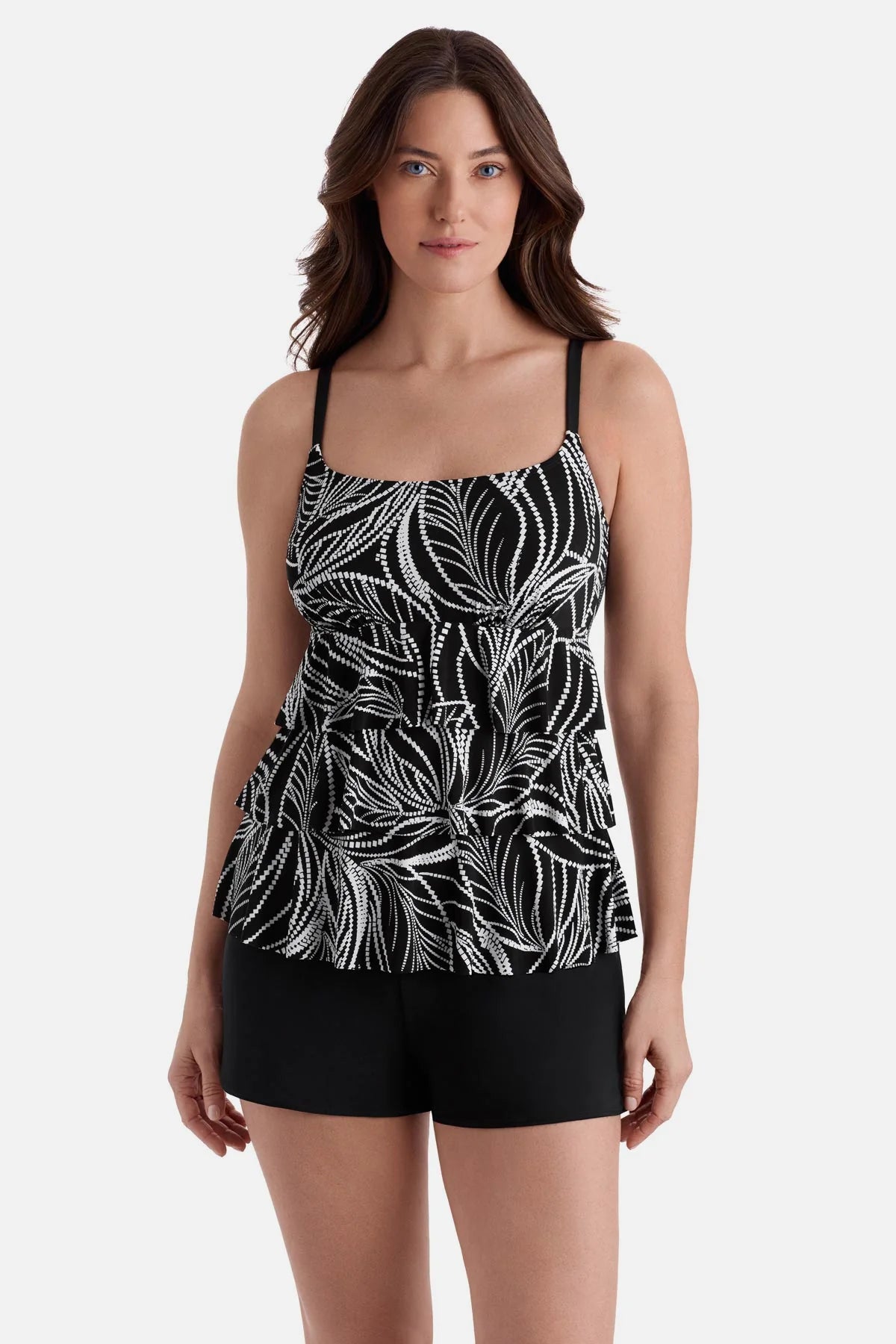 Night Fern Swim Shortini