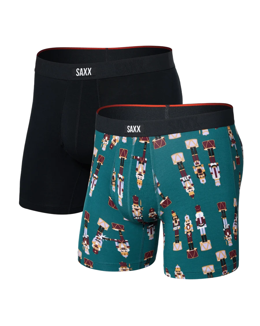 Vibe "Nutcracker 2PK" Comfort Boxer Brief