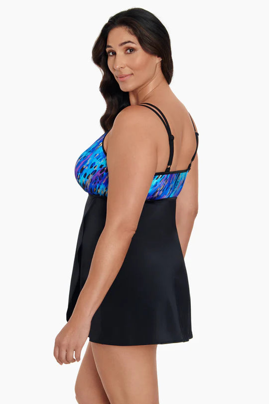 Leopard High Flyaway Swimdress