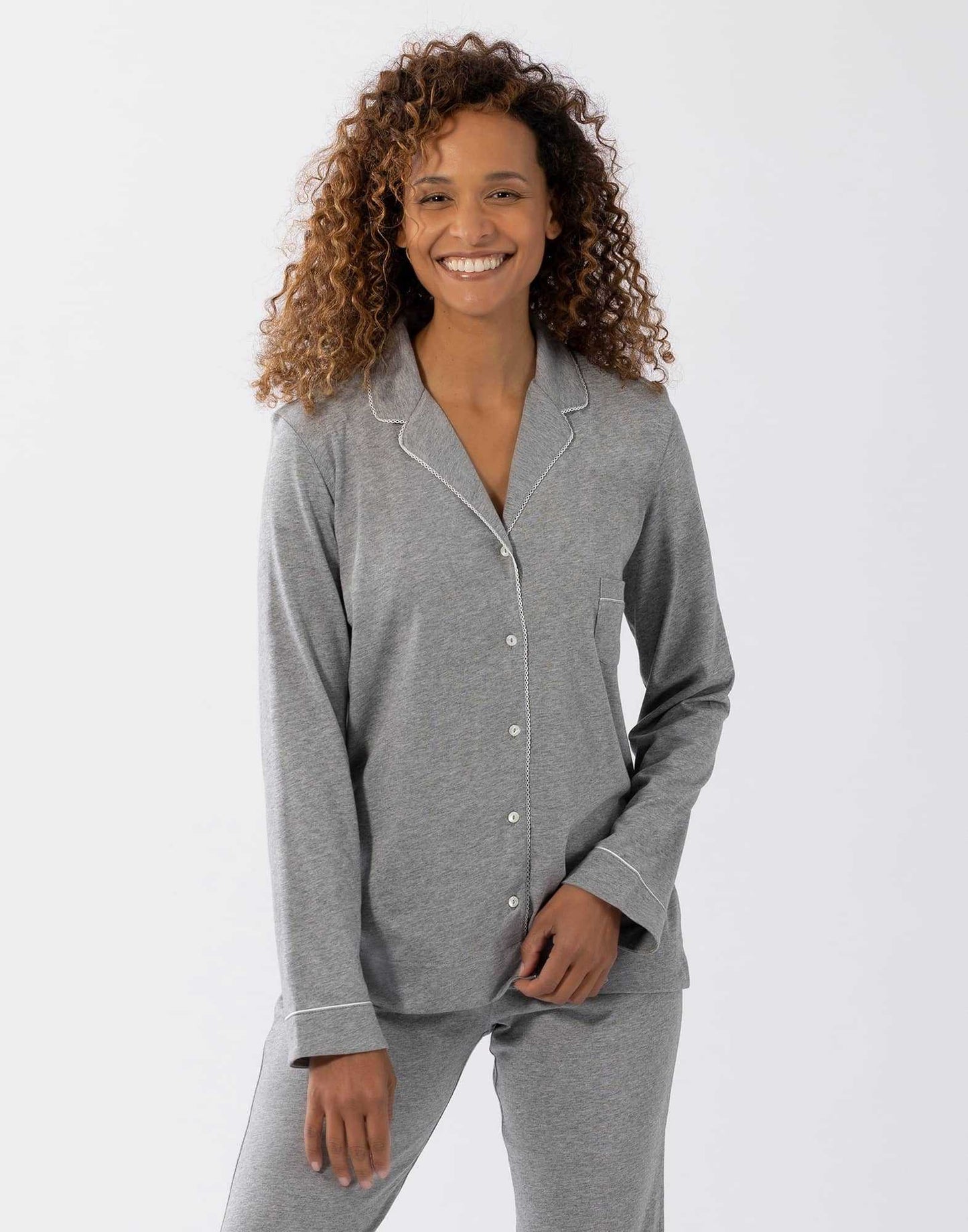 Button Down PJ Set