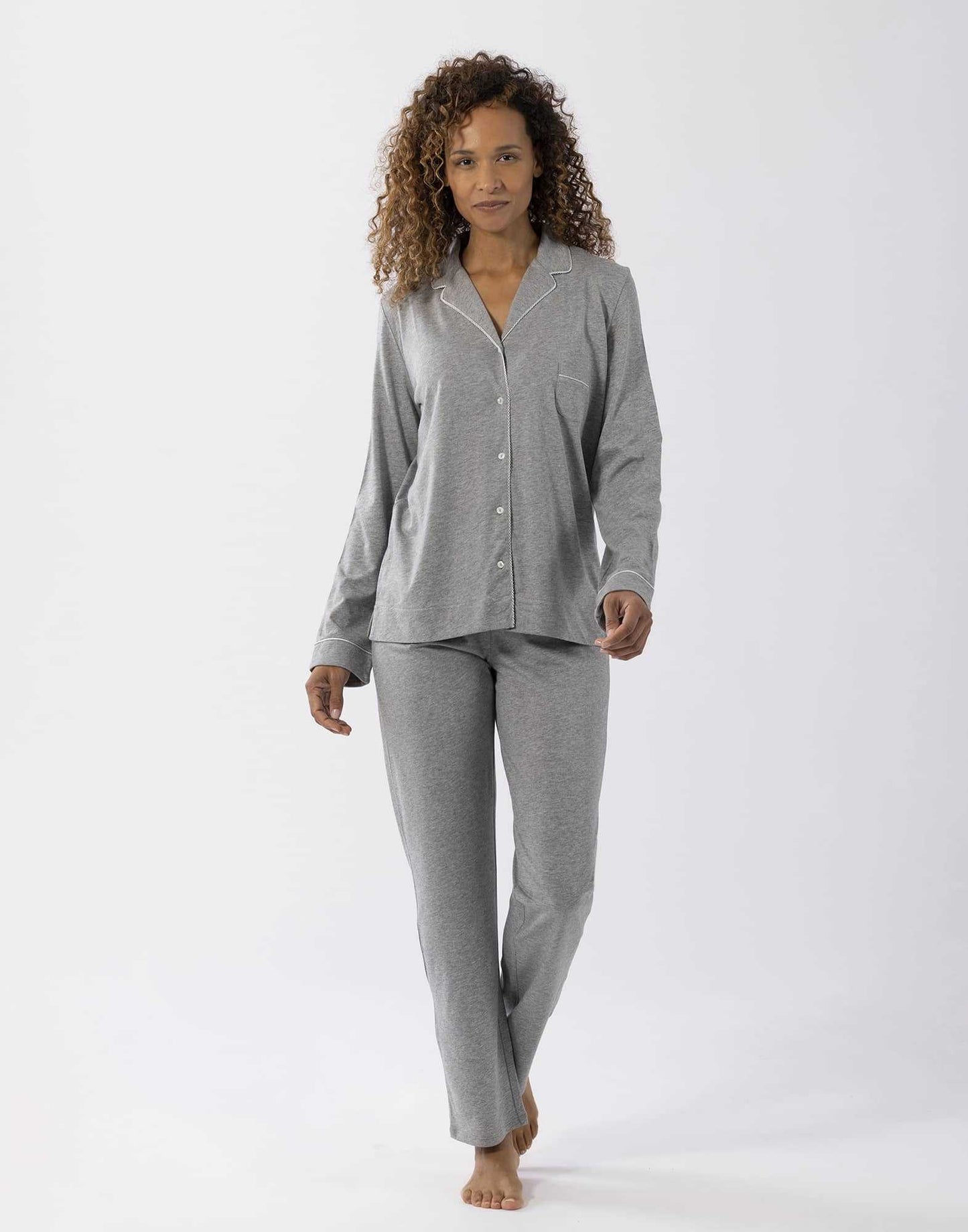 Button Down PJ Set