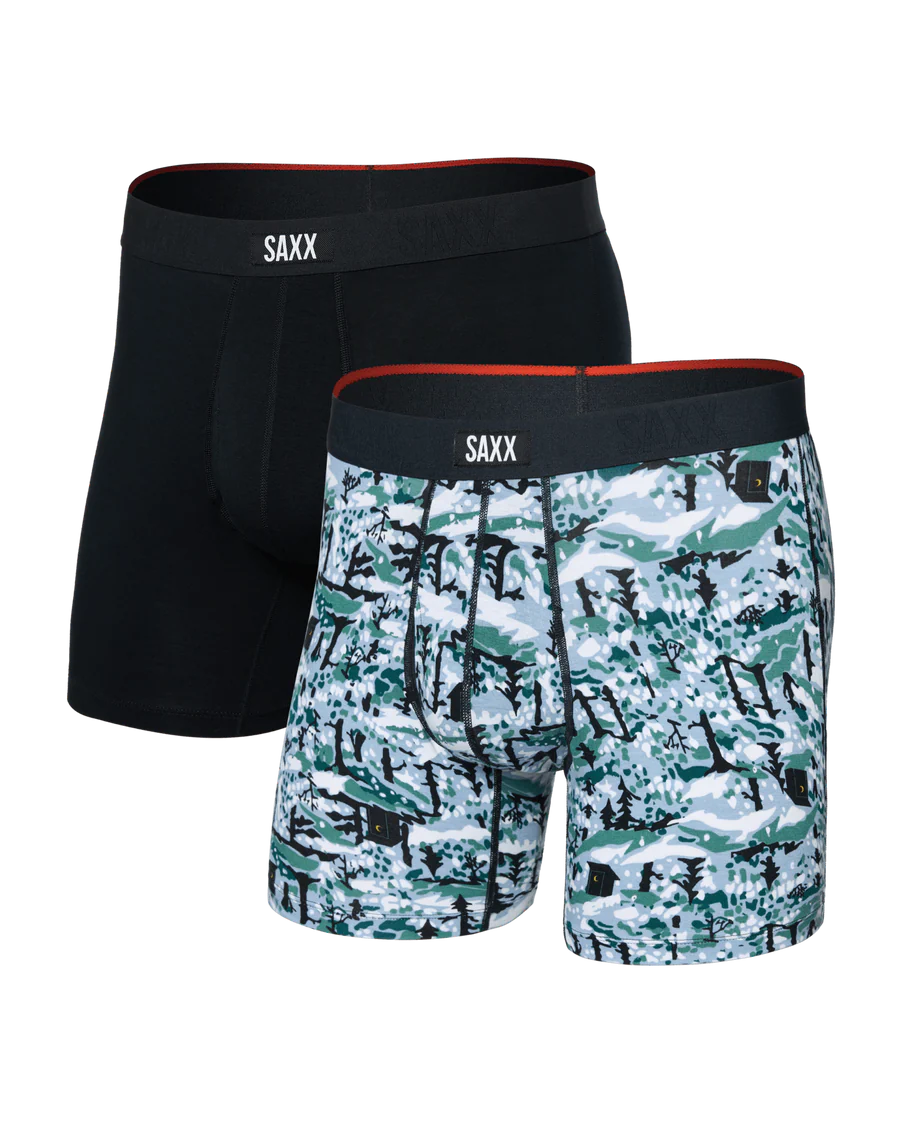 Vibe "Snow Shadow" 2PK Comfort Boxer Brief