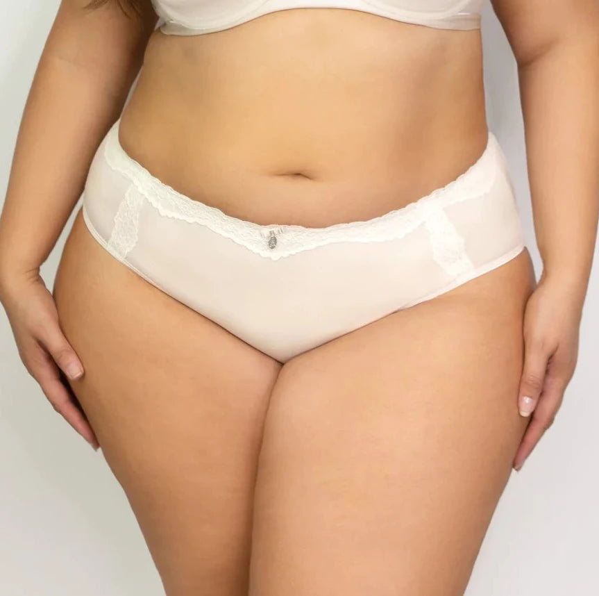 Cotton Luxe & Lace Hipster Panty