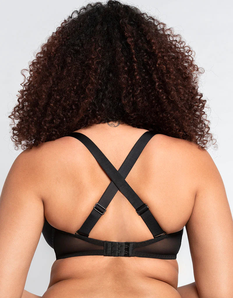 Superplunge Multiway Padded Plunge Bra Black