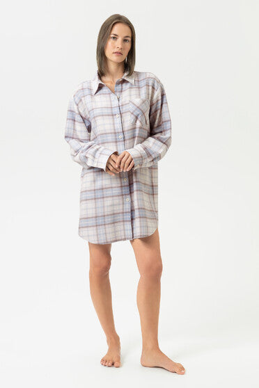 Big Shirt Long Sleeve - Powder Blue