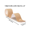Breast Lift "Roll" Tape & 3 Nipple Cover Sets