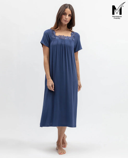 Serene S/Sleeve Night/Gown