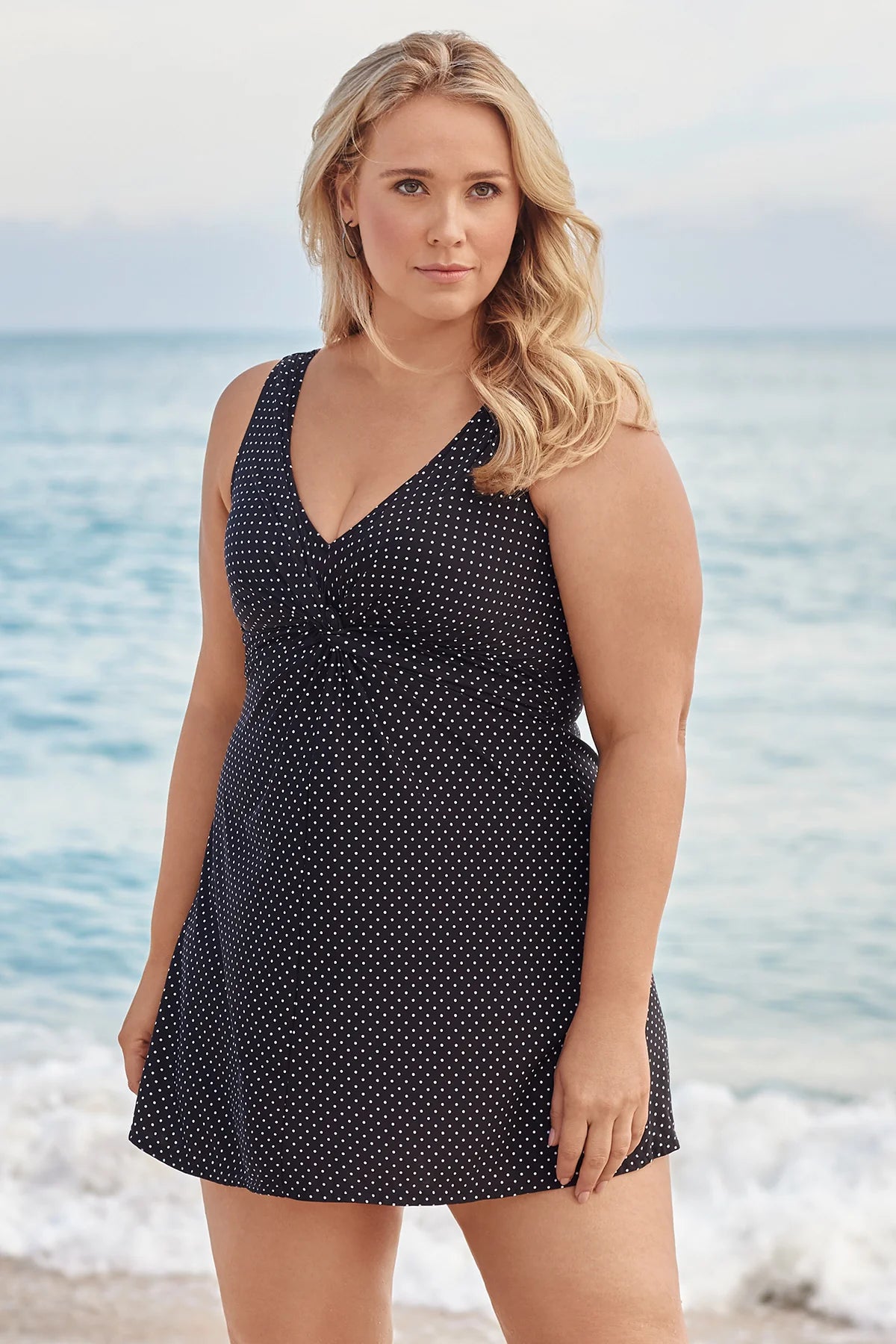 Pin Point Marais Plus Size Swimdress