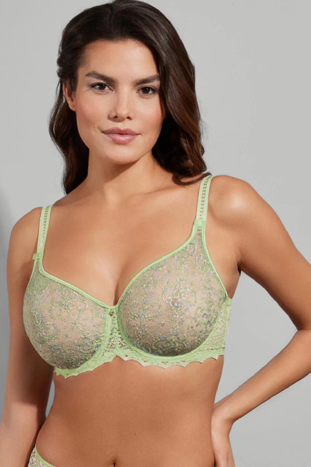 Cassiopee Full Cup Bra-Fashion Colour