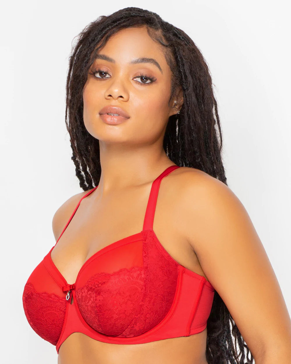 Curvy Couture 4pc Cup UW Bra-42