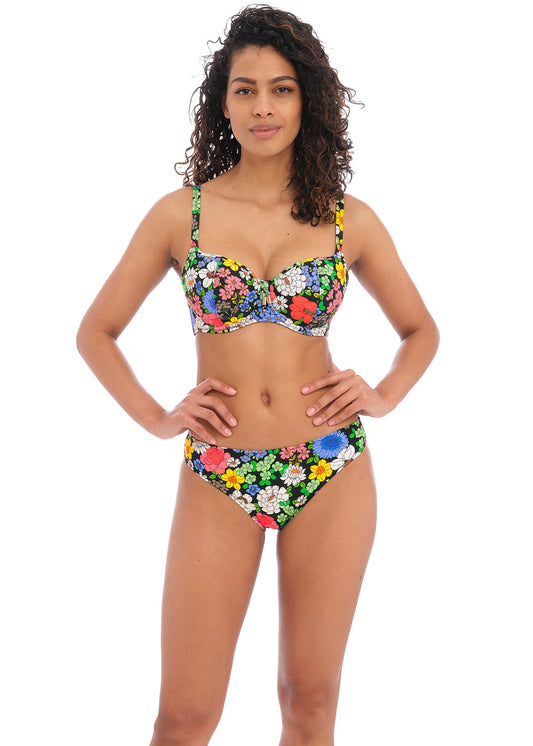 Floral Haze Swim Bikini Top