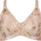 Patterned Non-Wired Molded Soft Minimizer Bra - 38
