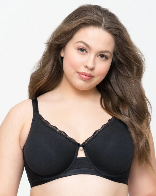 Cotton Luxe Unlined Underwire Bra