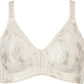 Patterned Non-Wired Molded Soft Minimizer Bra - 44