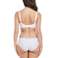 Back View White Fusion Brief Panty