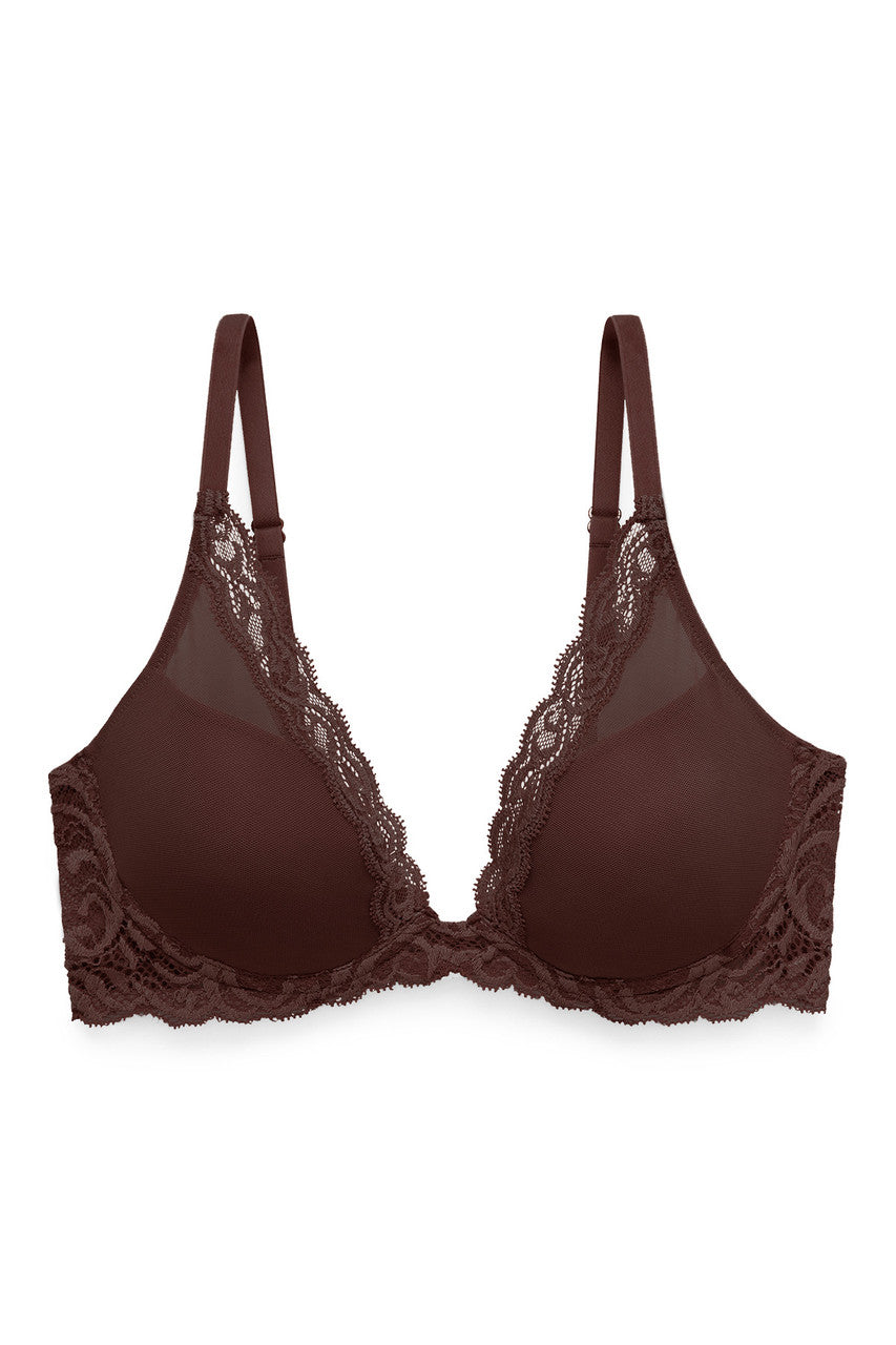 Feathers Contour Plunge Bra - 36