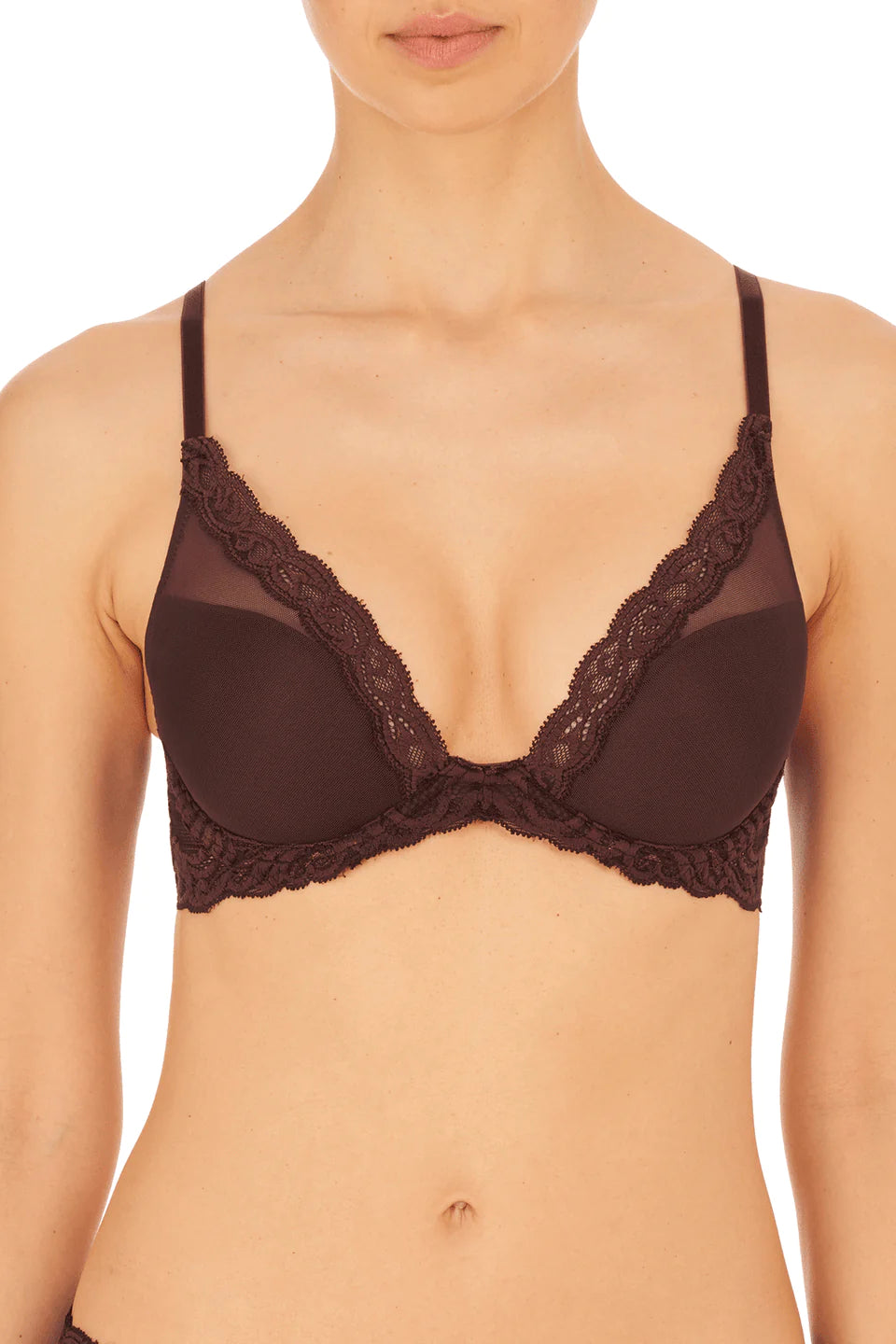 Feathers Contour Plunge Bra - 36