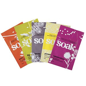 Travel Pack of Soak Laundry Soap 8 Assorted Packs
